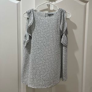 Cute black and white blouse